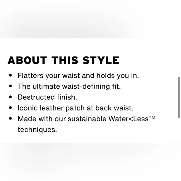 Levi's - 721 High Rise Skinny Blue Jean - 27 - Picture 10 of 10